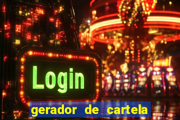 gerador de cartela bingo 1 a 75